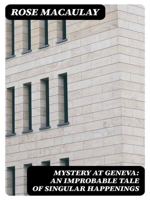 cover image of Mystery at Geneva